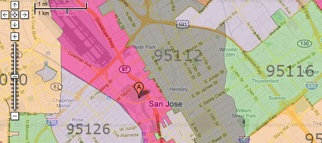 Free Radius Map With Zip Codes