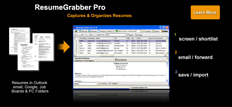 ResumeGrabber Pro 6.5
