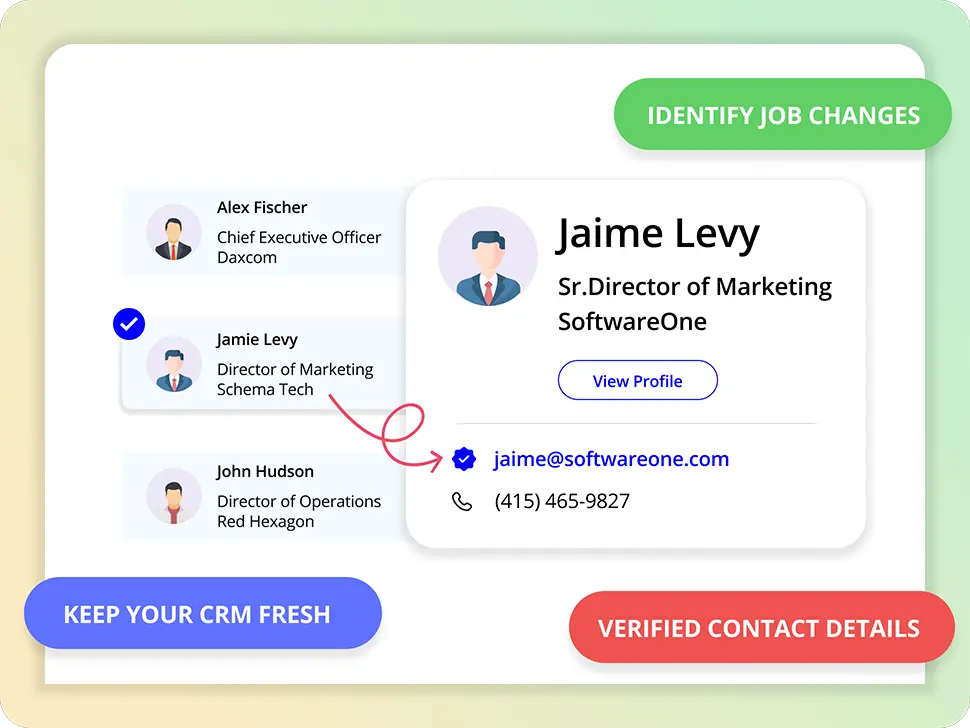 Flag & Update Prospects Who Change Jobs - Keep Your CRM Fresh