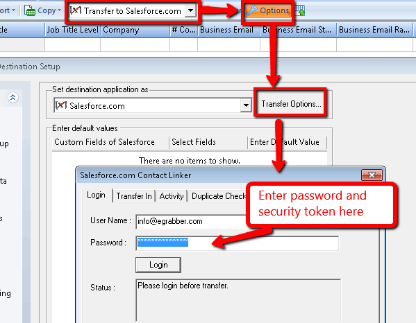 Salesforce User Security Token