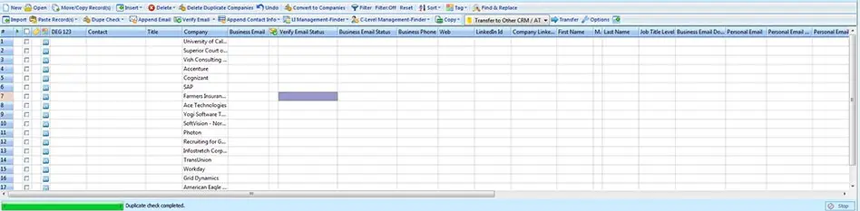 Software to Extract Hiring Companies