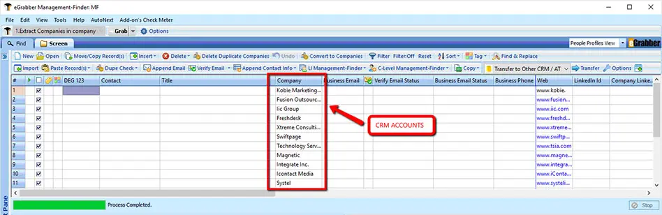 Bulk update CRM Accounts