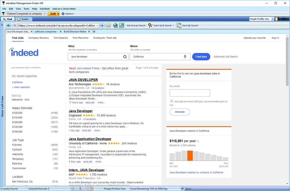 Hiring Company Job Listings