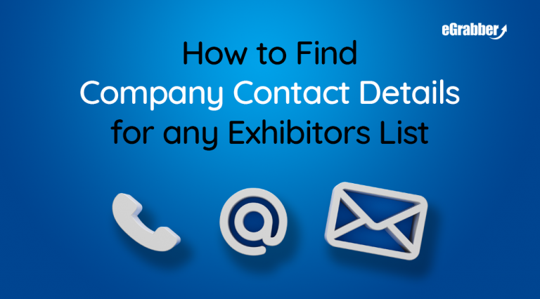 How to Find Company Contact Details for any Exhibitors List 2