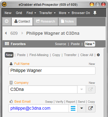 targeting a management team - no email address - SOLVED with eMail Prospector