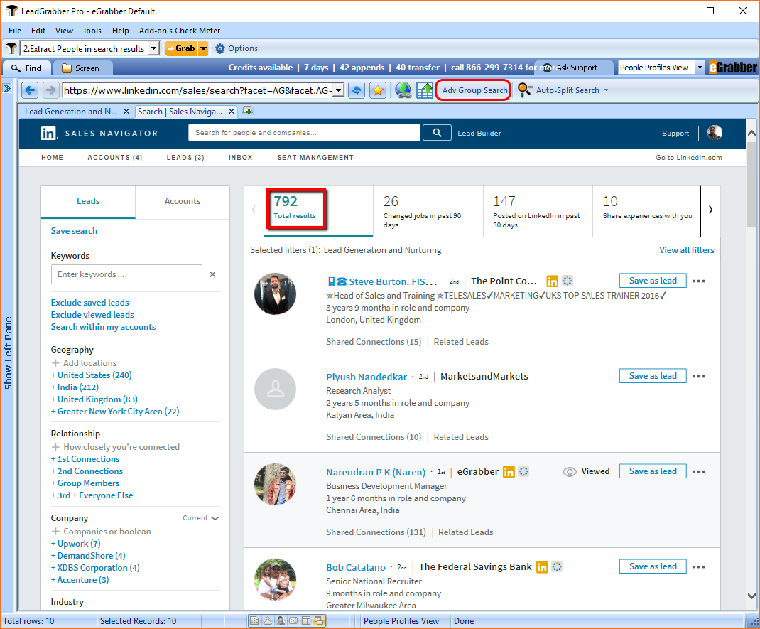 linkedin search groups