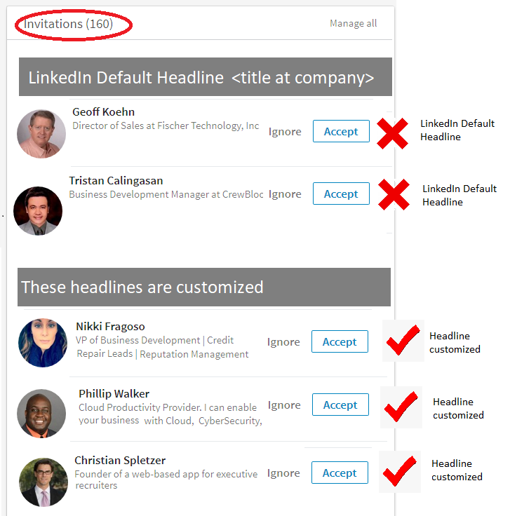 Linkedin Headline Ideas