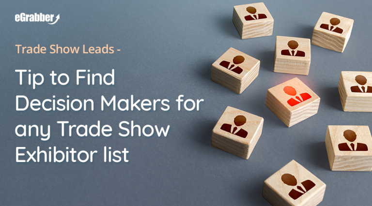 Trade Show Leads - Tip to Find Decision Makers for any Trade Show Exhibitor list 4