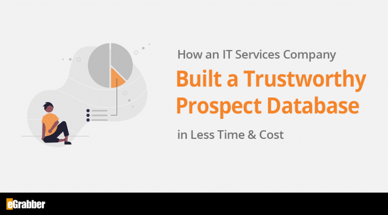 How an IT services company built a trustworthy prospect database in less time & cost 6
