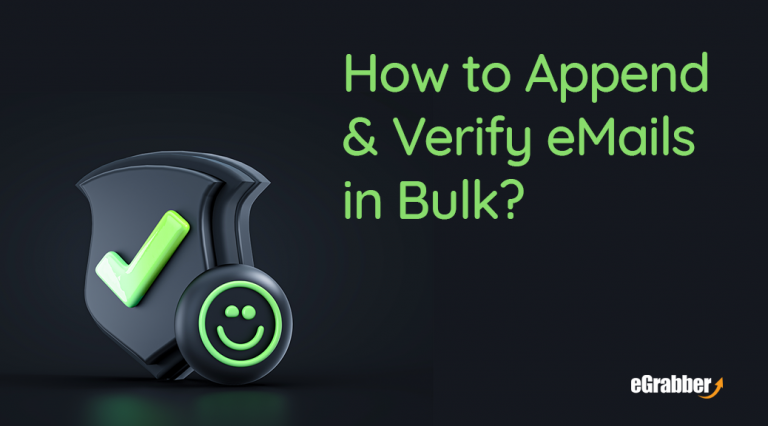How to Append & Verify eMails in Bulk? 4