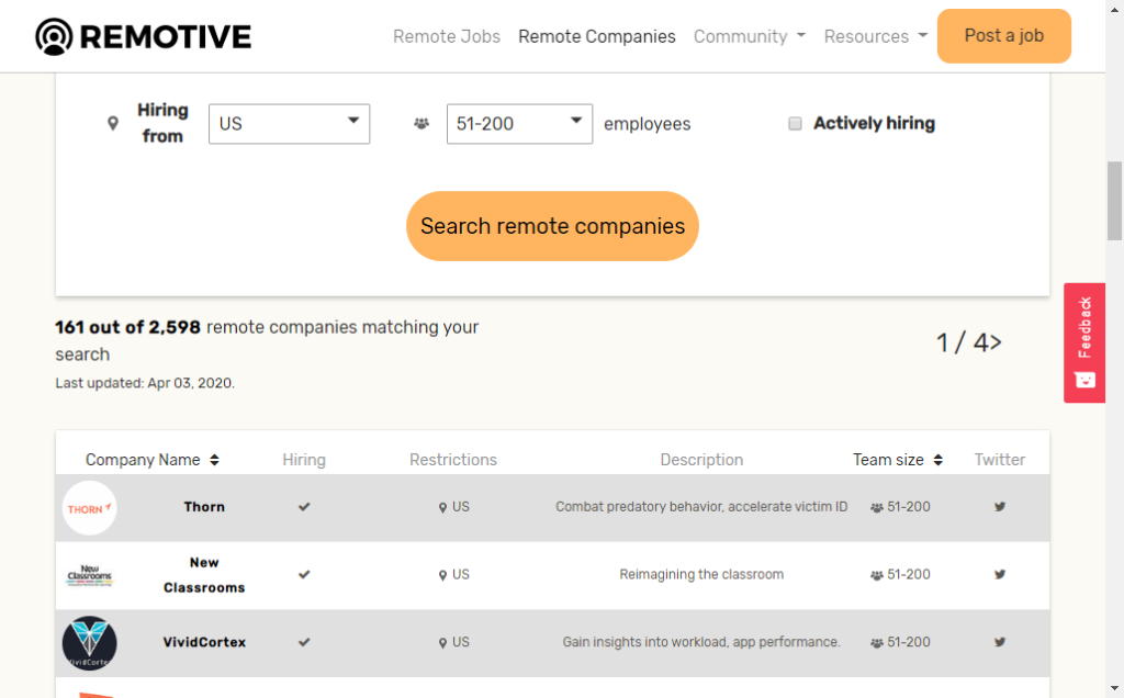 10 Websites to Find Companies which Hire Remote Workforce (COVID-19) 9 10 Websites to Find Companies which Hire Remote Workforce (COVID-19) 9