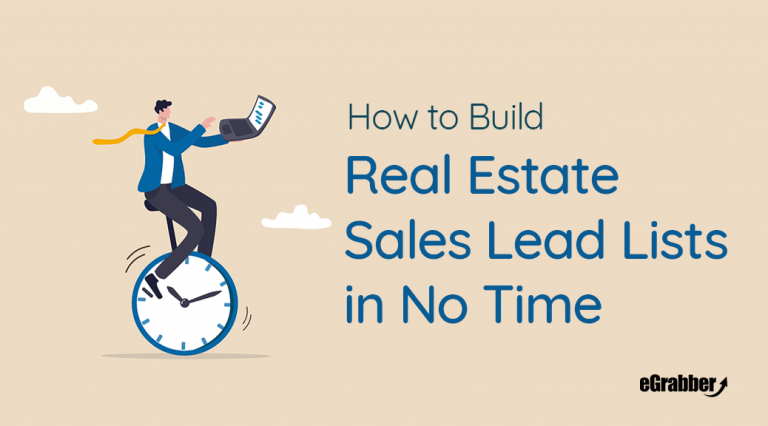 How to Build Real Estate Sales Lead Lists in No Time 1