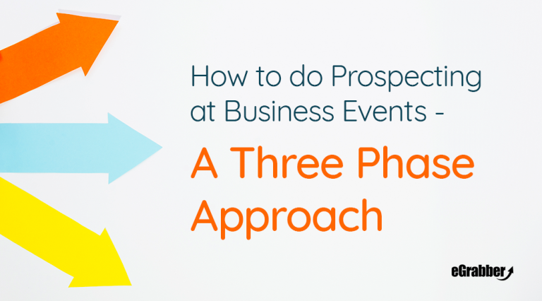 How to do Prospecting at Business Events - A Three Phase Approach 6
