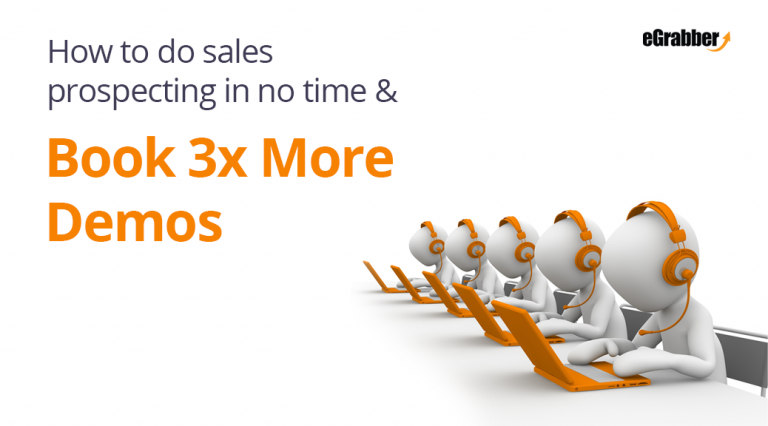 How to do sales prospecting in no time & Book 3x More Demos 6