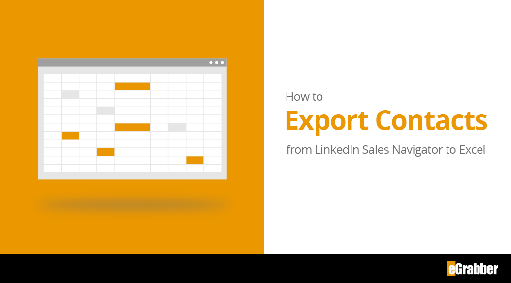 How to Extract / Export Data from LinkedIn Sales Navigator Lists to Excel 1