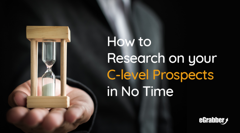 How to research on your C-level prospects in no time 3