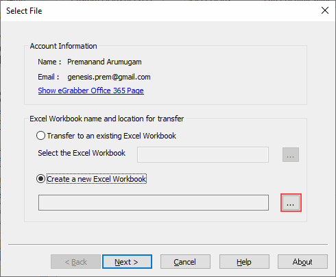 How to Transfer to Excel 365 Online 9