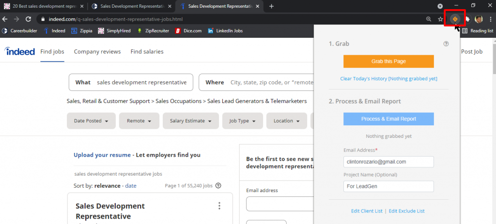 JobGrabber - How to use? 10 JobGrabber - How to use? 10