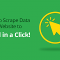 How to Scrape Data from Website to Excel in a Click 1