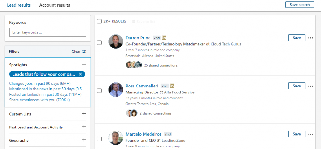 Comment générer une liste des abonnés de votre entreprise sur LinkedIn 4 Comment générer une liste des abonnés de votre entreprise sur LinkedIn 4