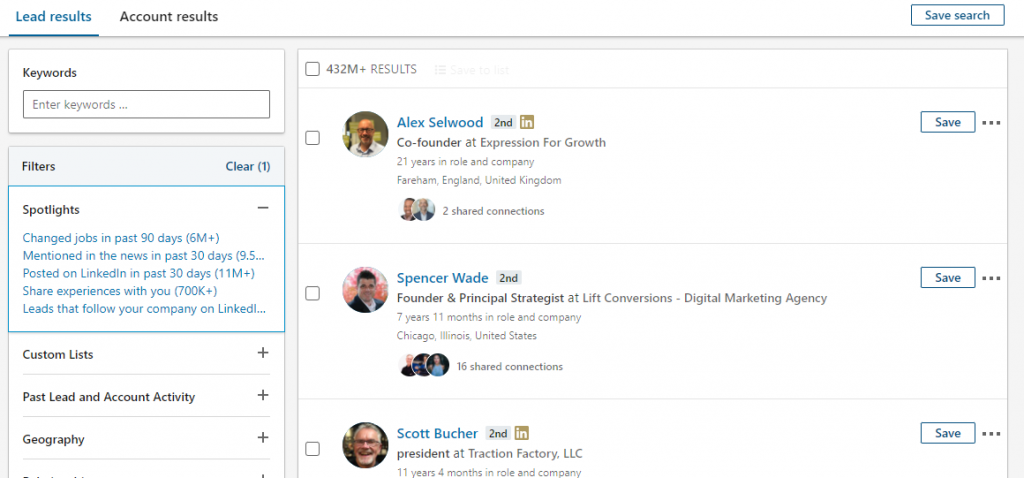 How to Generate a List of Your Company’s Followers on LinkedIn 9