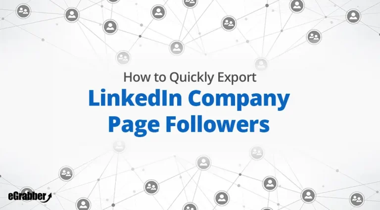 How to Quickly Export LinkedIn Company Page Followers