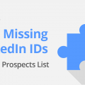 How to Find Missing LinkedIn IDs in Your Prospects List 1
