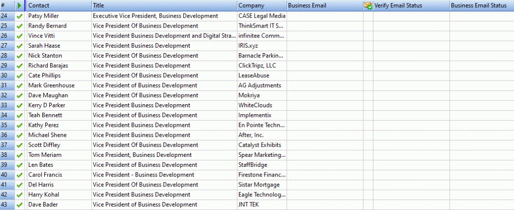 find company decision makers