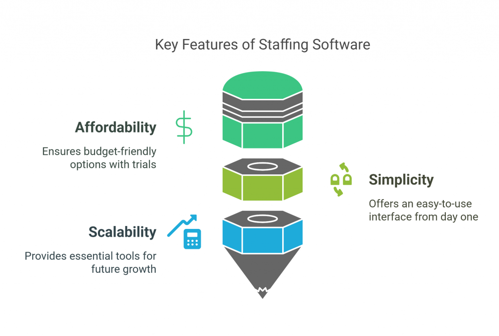key features of staffing agency software