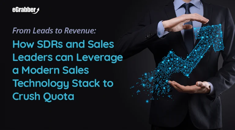 sales technology stack for SDRs and sales leaders