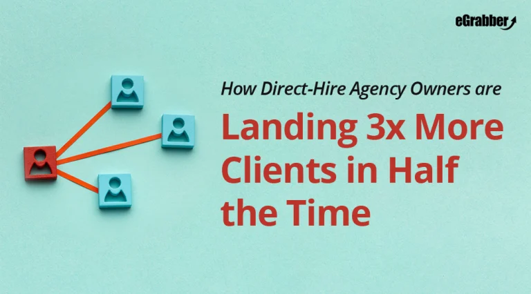 how direct-hire agency owners are landing 3x more clients