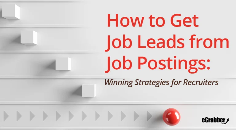 How to Get Job Leads from Job Postings