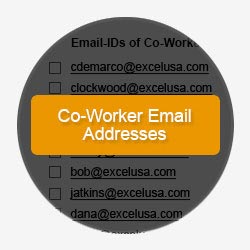 Find Co-Worker Email Addresses for your Company / Domain