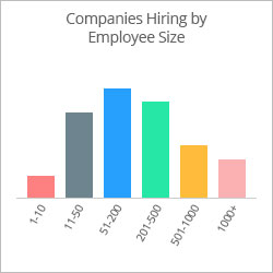 Target companies based on company size