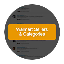 Active Walmart Sellers and Categories